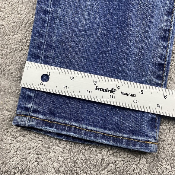 American‎ Eagle Next Level Airflex Jeans Womens 26x28* Slim Straight Distressed - Picture 6 of 16